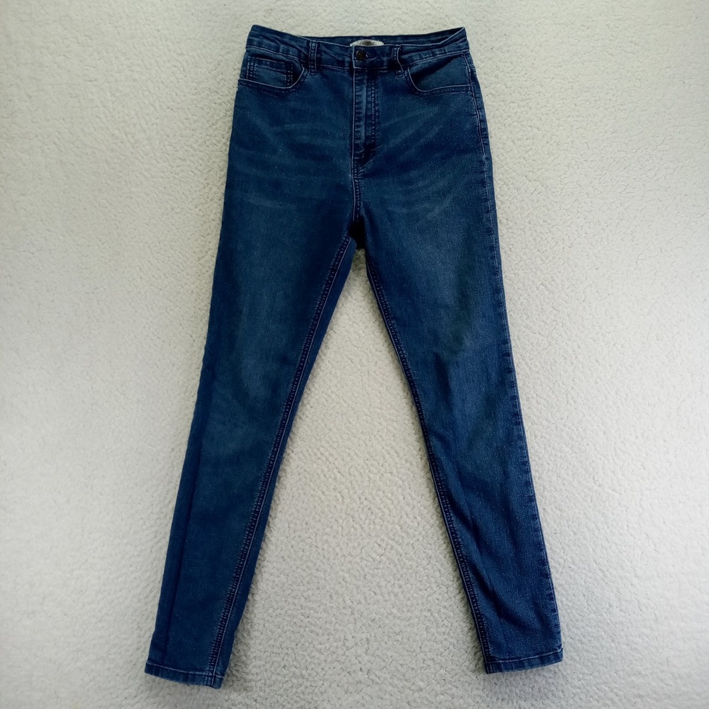 Forever 21 Women's‎ Blue Denim Skinny Jeans Size 26 High Rise